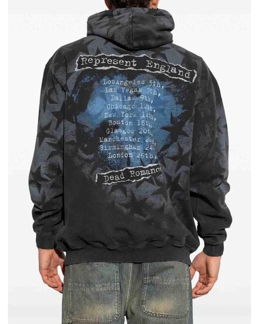 Represent Gray Romance Hoodie for men