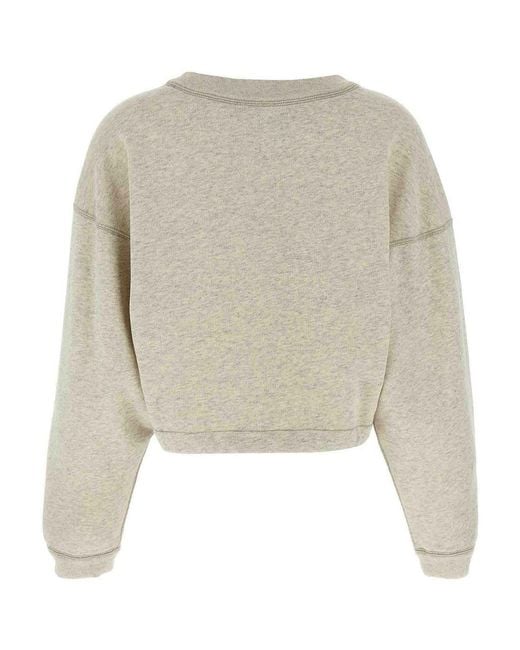 Isabel Marant White 'Margo' Sweatshirt