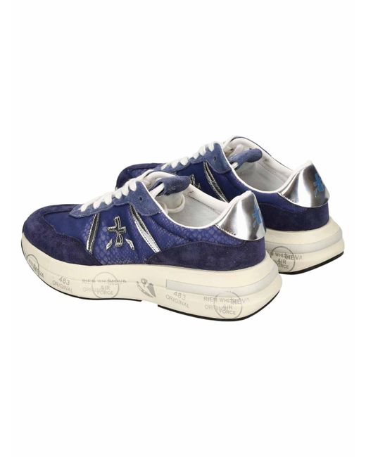 Premiata Blue Sneakers Blu