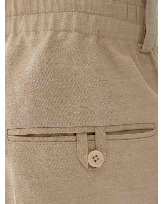 Jacquemus Natural Le Pantalon Croisiere for men