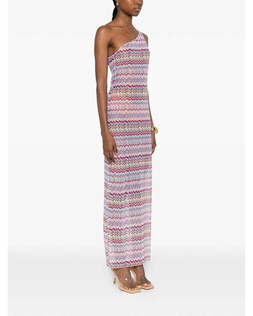 Missoni Purple Long Cover Up