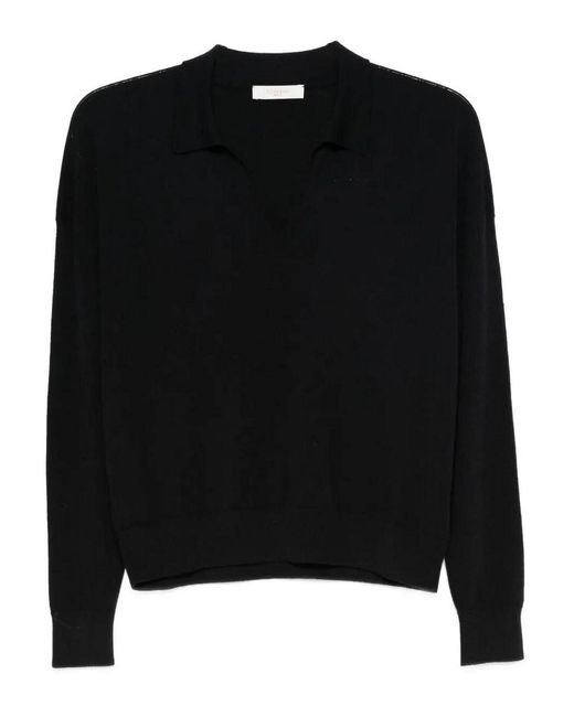Zanone Black V -Neck Shirt