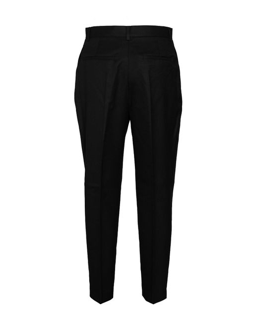 Karl Lagerfeld Black Tech Fabric Pants
