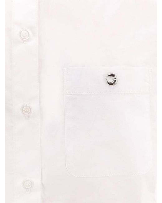 Coperni White Boyfriend Shirt