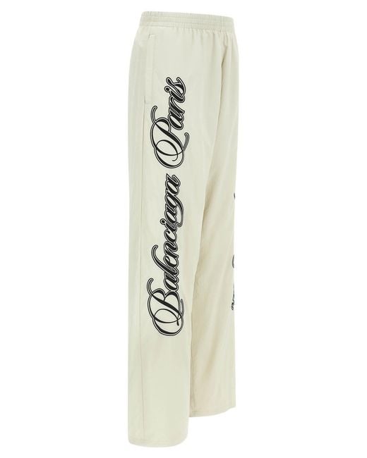 Balenciaga White Reversible Pants