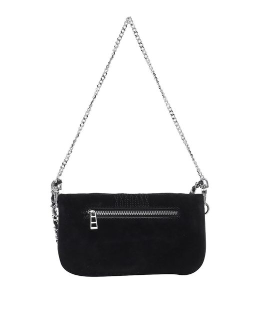 Zadig & Voltaire White Mini Rock Western Crossbody Bag