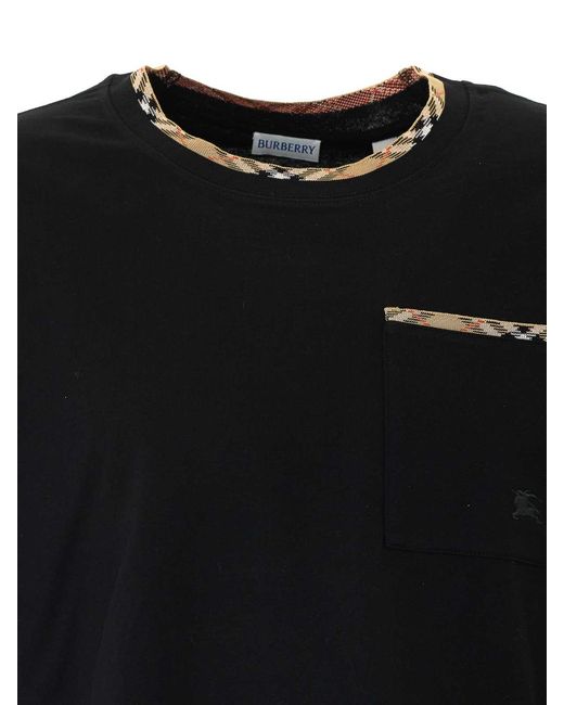 Burberry Black T-Shirt for men