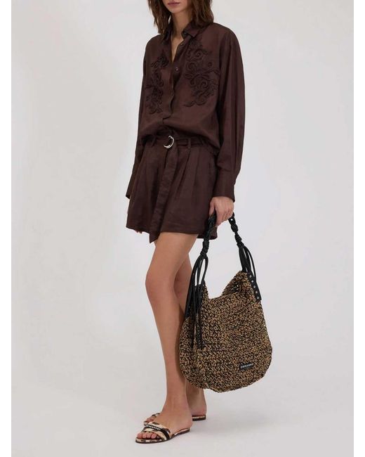 Ermanno Scervino Brown Trousers