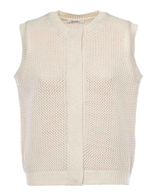 Max Mara Natural Silk Blend Top