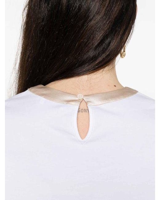Peserico White T-Shirt