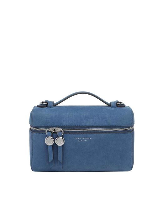 Tory Burch Blue Slim Romy Crossbody Bag