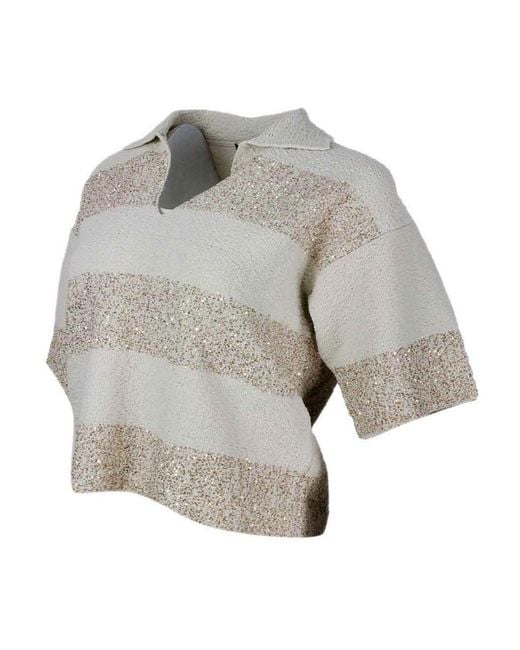 Fabiana Filippi Gray Sweater