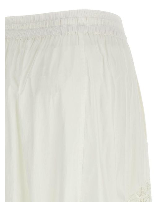 P.A.R.O.S.H. White Ninja26 Pants