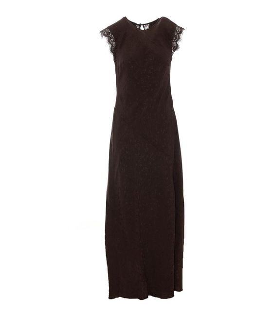 Mulberry Purple Alpinia Dress