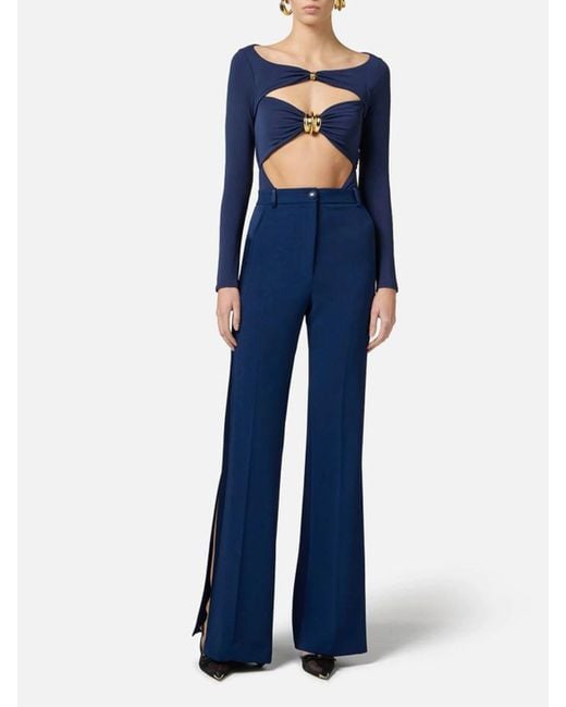 Elisabetta Franchi Blue Tops