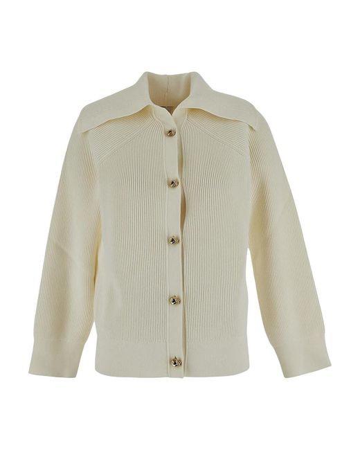 Bottega Veneta White Cardigan, Weight