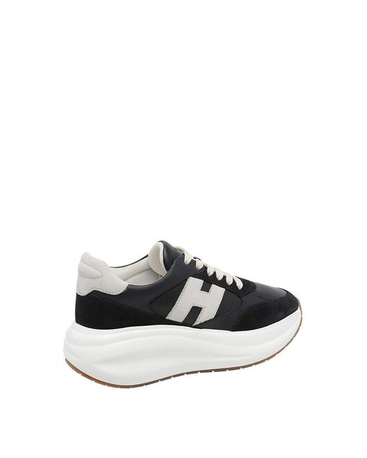 Hogan Black Maxi Sneakers