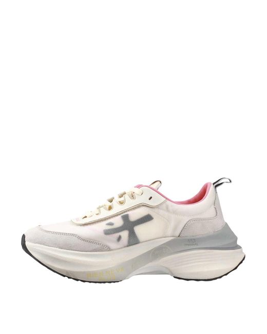 Premiata White Sneakers Bianco
