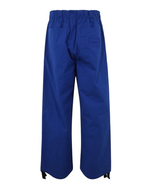 Versace Blue Cargo Trousers for men