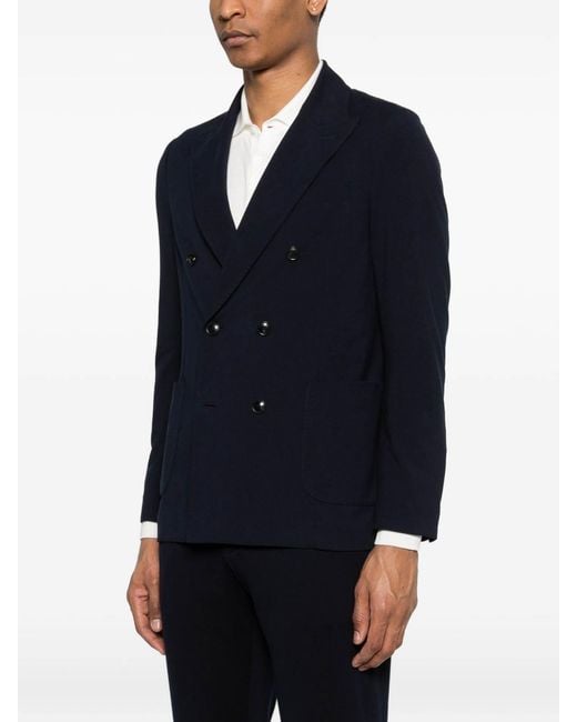 Circolo 1901 Blue Blazer Doppiopetto for men