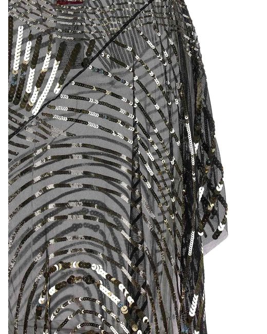 Emilio Pucci White Semi-Transparent Long Dress