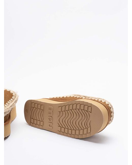 Mou Brown 'Clog Eskimo Platform'