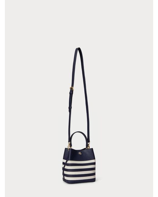Ralph Lauren Blue Reese Sm Bkt-Bucket Bag-Small-Piecd