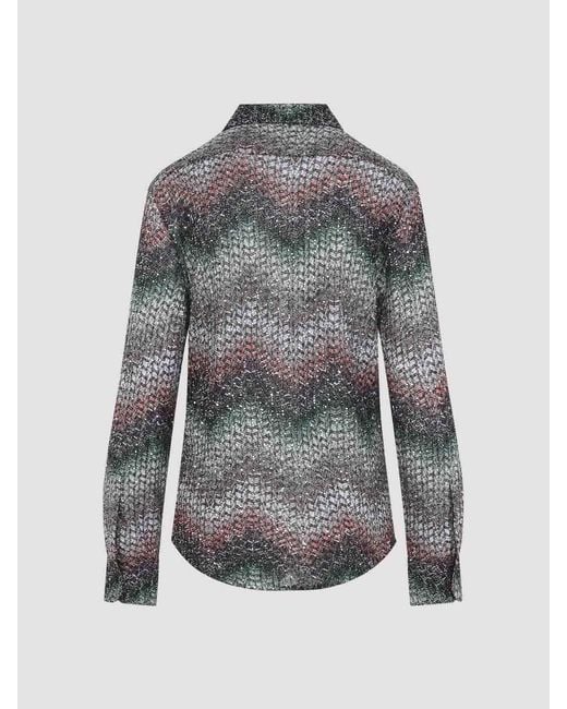 Missoni Gray Caperdoni Shirt