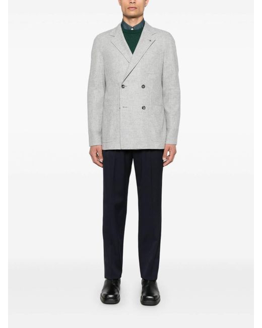 Tagliatore Gray Jacket for men