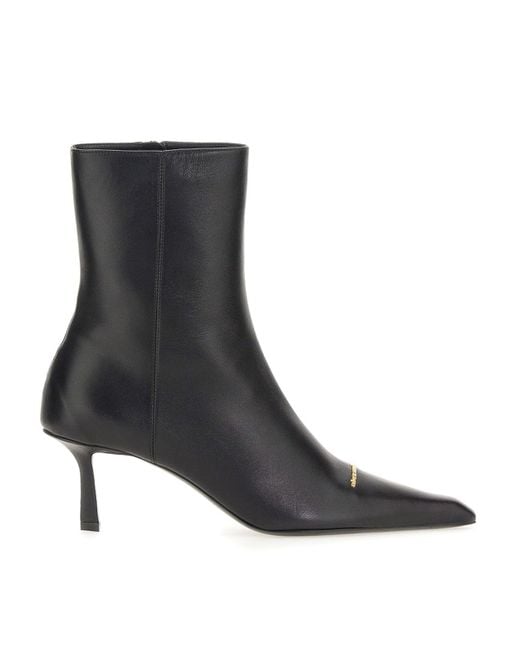 Alexander Wang Black Boot With Logo