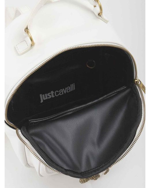 Just Cavalli White Backpack