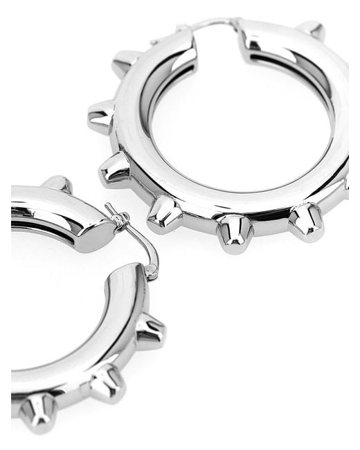 Jil Sander White 731 Earrings