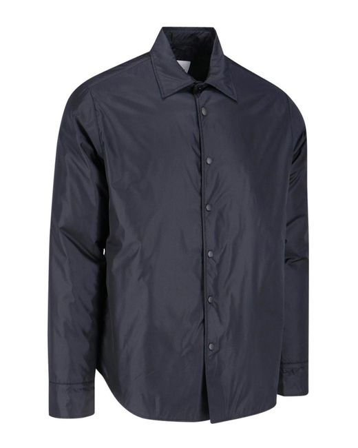 Aspesi Blue Shirt Jacket for men