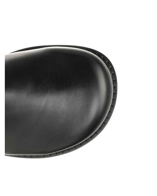 Acne Black Leather Boots
