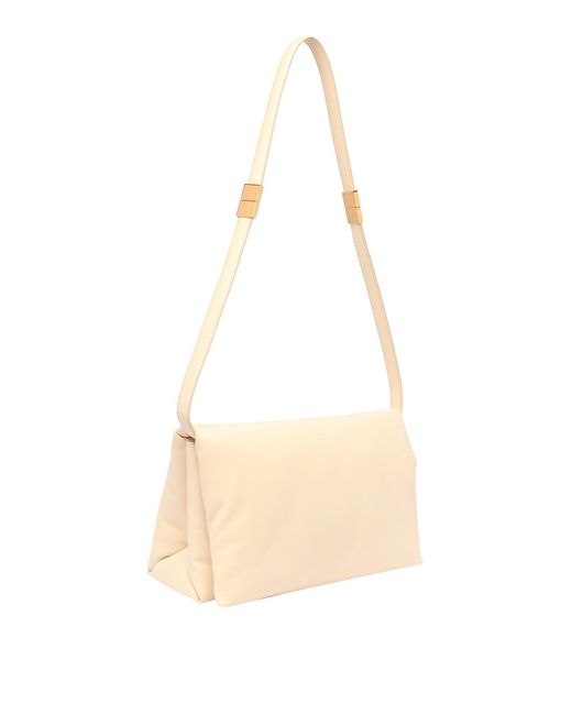 Marni Natural Large Prisma Shoulder Bag