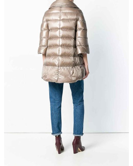 Herno Natural Cleofe Midi Down Jacket