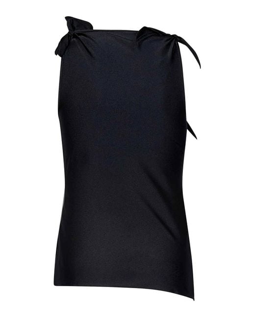 Coperni Black Sleeveless Tops