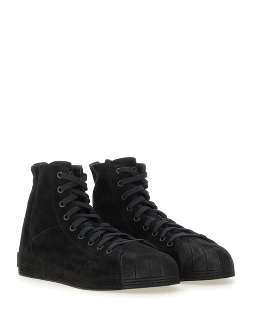Y-3 Black Nizzastar Hi Sneaker for men