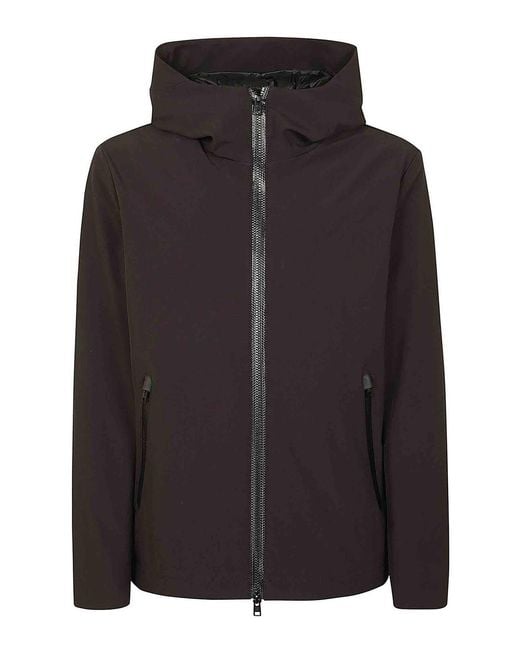 Woolrich Black Pacific Soft Shell Jacket for men