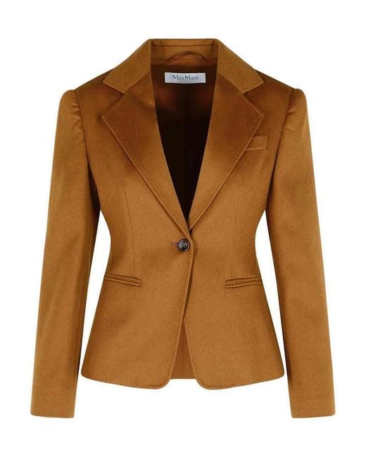 Max Mara Brown 'Glenn' Short Jacket
