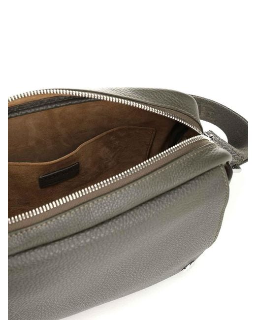 Loewe Gray Medium Messenger Bag for men