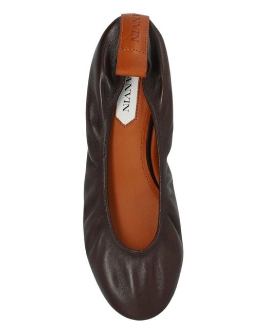 Lanvin Black Ballerinas
