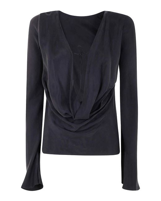 By Malene Birger Blue Laura Top