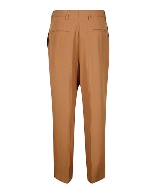Dries Van Noten Brown Driver Trousers