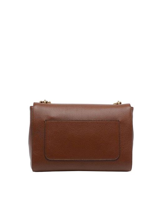 Mulberry Women's Brown Oak Medium Lily Crossbody Bag