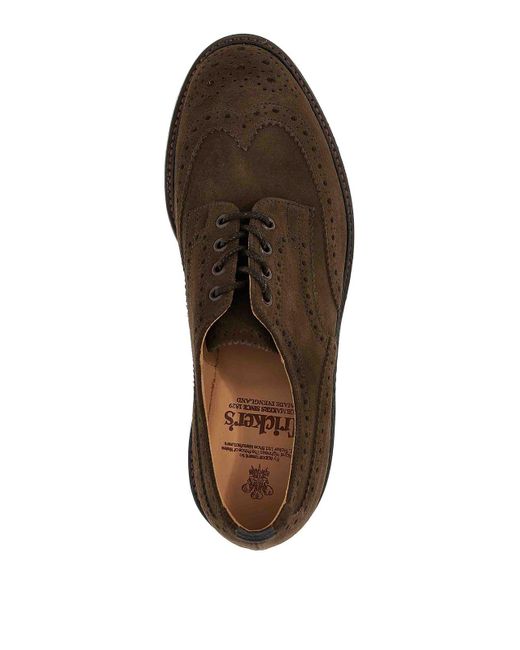 Tricker's Brown Bourton Lace Up Shoes for men