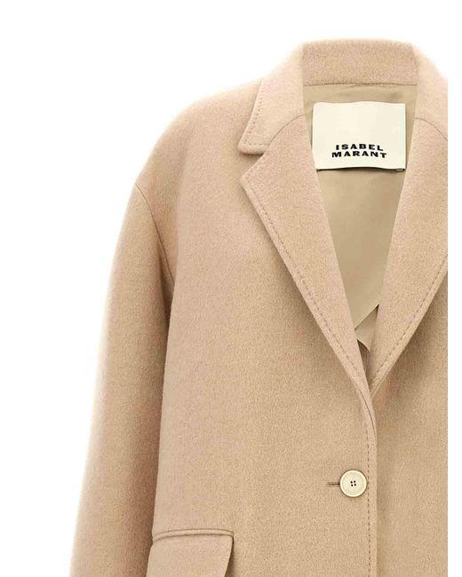 Isabel Marant Natural Efezia' Coat