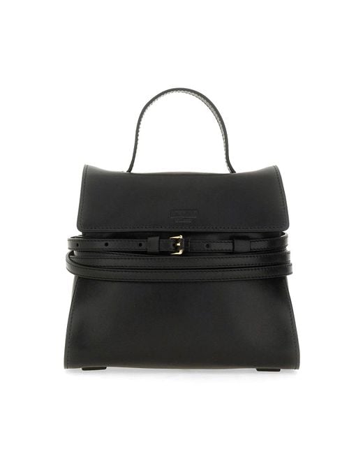 Moschino Black Tie Me Jumbo Bag