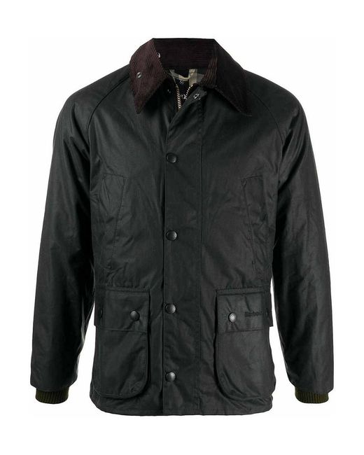 Barbour Black Ribbed Jacket