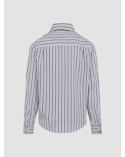 Dries Van Noten White Cedon Shirt for men